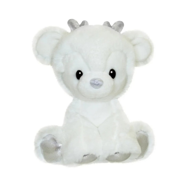 Дитяча м'яконабивна іграшка "Оленя" Aurora 220492C білий, 20 см (220492C)