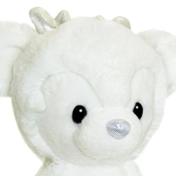 Дитяча м'яконабивна іграшка "Оленя" Aurora 220492C білий, 20 см (220492C)