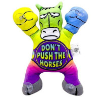 Дитяча м'яка іграшка "Кінь на липучках" DPTS-5(Green) розмір 22 см (DPTS-5(Green))