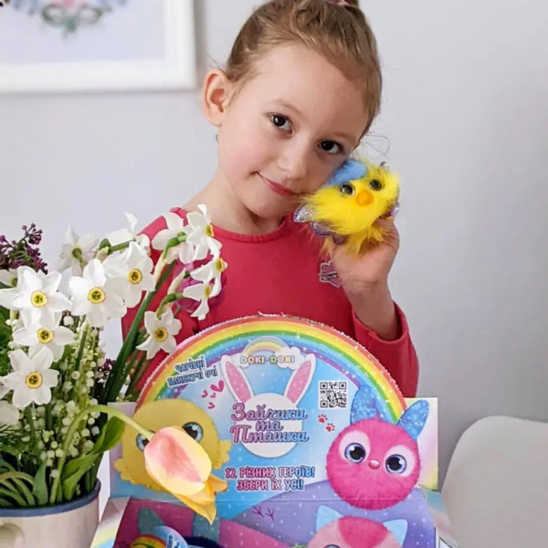 М'яка колекційна іграшка-сюрприз Зайчики та пташки #sbabam T082-2019 серія "Doki Doki" (T082-2019)