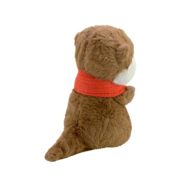 Дитяча м'яка іграшка "Видреня" C8502 з мушлею, розмір 28 см (C8502)