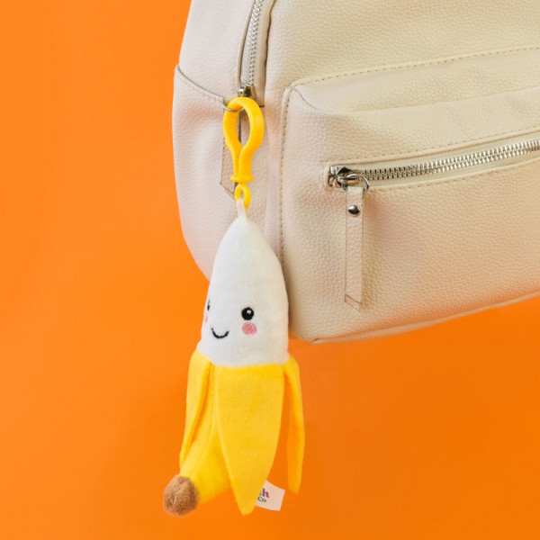 Мягкая игрушка-брелок "Банан" PLC25090, размер 13 см(PLC25090)