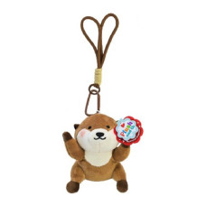 М'яка іграшка-брелок "Видреня" PLC25004-4, 14х10х12 см (PLC25004-4)