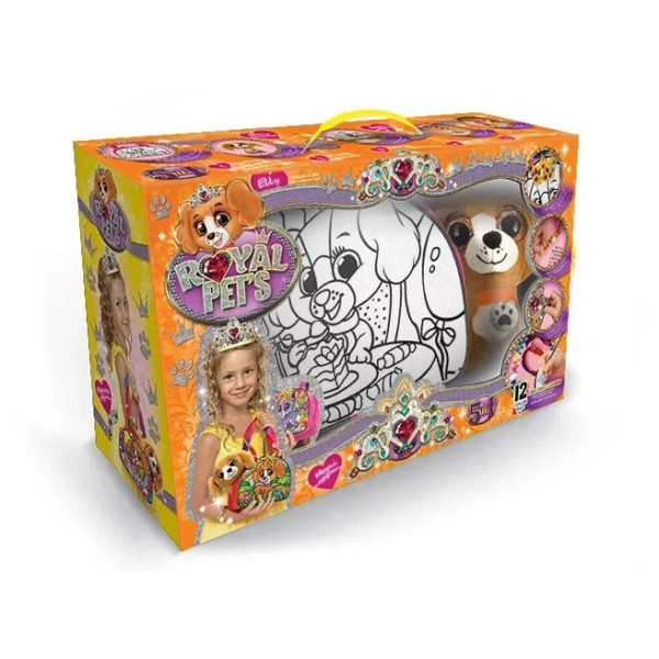 Набір креативної творчості "ROYAL PET`S" сумочка з собачкою RP-01-01-07U укр  RP-01-03U (RP-01-03U)