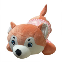 Дитяча м'яка іграшка "Собачка" L1124(Peach) іграшка з пледом, розмір 60 см (L1124(Peach))