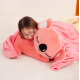 Дитяча м'яка іграшка "Коала" L1129(Pink) іграшка з пледом, розмір 50 см (L1129(Pink))