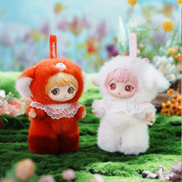 Колекційна м'яка іграшка з кільцем "Паті звіряток" Pop Top 17Zl-0601 серії "Ziyuli"  (17Zl-0601)