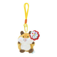 Мягкая игрушка-брелок "Хомячок" PLC25003-3, 8х5х11 см(PLC25003-3)