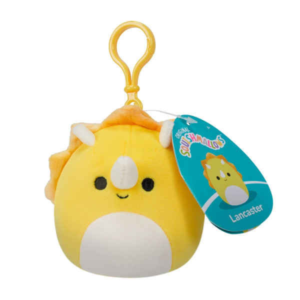 М'яка іграшка на кліпсі "Трицератопс" Squishmallows SQCP00216, 9 см (SQCP00216)