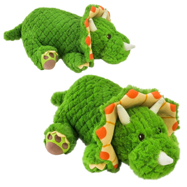 Дитяча м'яка іграшка "Динозавр Трицератопс" K15204 розмір 37 см (K15204)