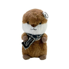 Детская мягкая игрушка "Выдреныш" C8501 с ракушкой, размер 28 см(C8501)