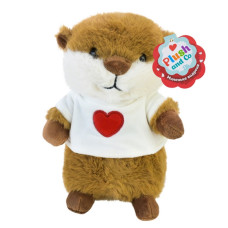 Детская мягкая игрушка "Выдреныш" PLC25008-3, 15х20х22 см(PLC25008-3)