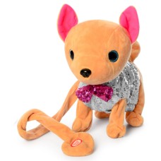 Интерактивная мягкая игрушка собака M 4307 Кикки