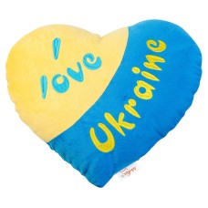 Подушка-серце (Я люблю Україну) Tigres ПД-0121