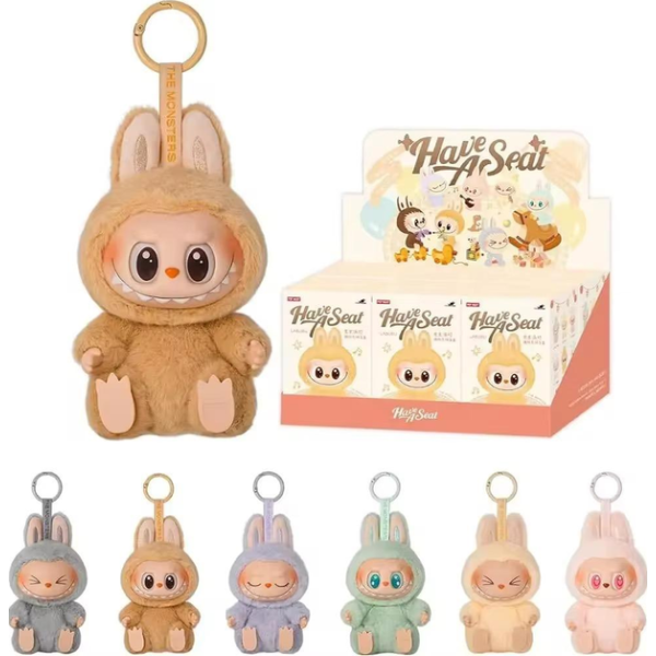 Дитяча м'яка іграшка-брелок The Monsters Labubu Labubu-2 в асортименті (Labubu-2)