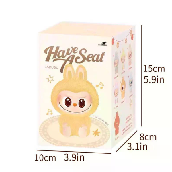 Дитяча м'яка іграшка-брелок The Monsters Labubu Labubu-2 в асортименті (Labubu-2)