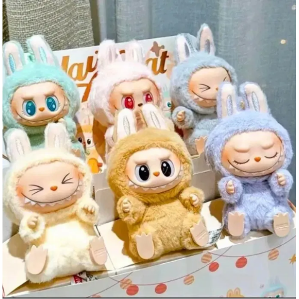 Дитяча м'яка іграшка-брелок The Monsters Labubu Labubu-2 в асортименті (Labubu-2)