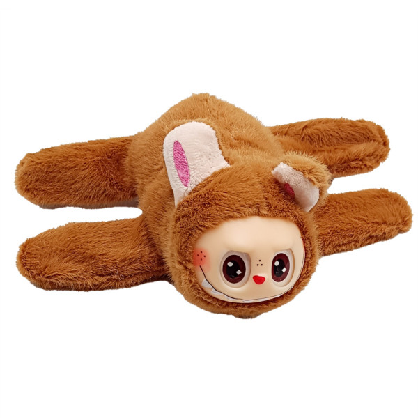 Дитяча м'яка іграшка-браслет The Monsters Labubu LBB-R(Brown) (LBB-R(Brown))