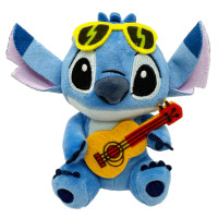 Дитяча м'яка іграшка брелок "Стіч з гітарою" ST-KEY-2, 13 см (ST-KEY-2)