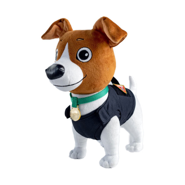 Плюшева іграшка пес Патрон FWPATRONPL22WTBN1, 27 см (FWPATRONPL22WTBN1)