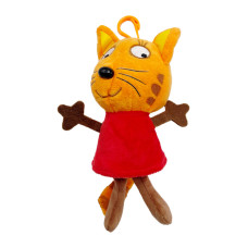 М'яка іграшка-брелок "Три Коти: Карамелька" TRK-20-3, 20 см (TRK-20-3)