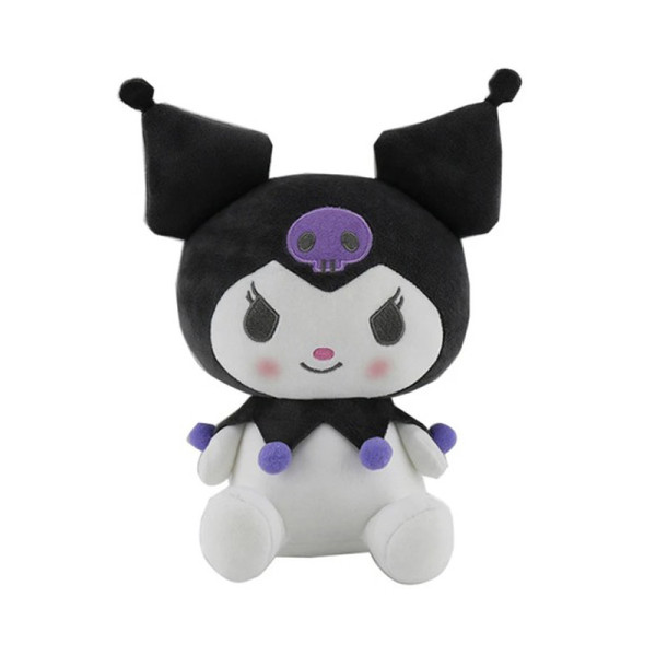 М'яка іграшка "KUROMI" KRM-25 на липучці 25 см (KRM-25)