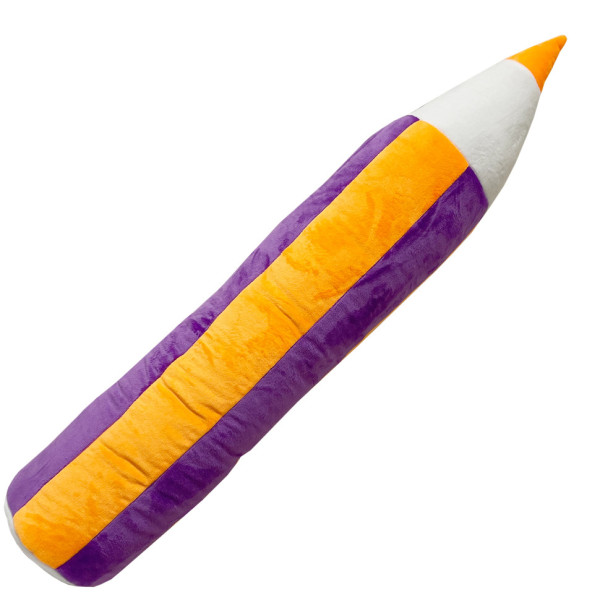 Дитяча м'яка іграшка "Олівець" МС 180302-02 жовто-фіолетовий 76 см (МС 180302-02)