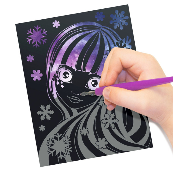 Набір для творчості Гратаж: Зоряні гравюри Nebulous Stars 11014, 5 основ (11014N)