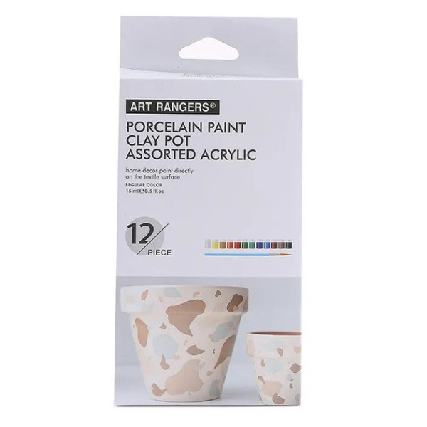 Набір акрилових фарб "Art Ranger Acrylic" A12015-3, 12 кольорів 15 мл (A12015-3)