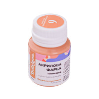 Акриловая краска глянцевая Пастельно-коричневая Brushme ACPT6 20 мл(ACPT6)