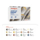 Акриловая краска Набор 3201 Brushme AP3201, 12 цветов(AP3201)