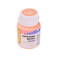 Акриловая краска глянцевая Пастельно-оранжевая Brushme ACPT14 20 мл(ACPT14)