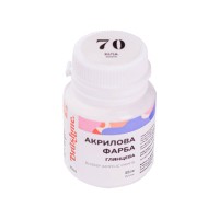 Акриловая краска глянцевая Белая Brushme ACPT70 20 мл