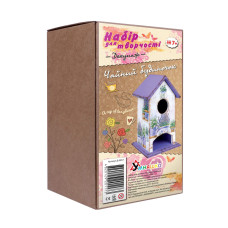 Дитячий набір для творчості. Декупаж "Чайний будиночок лаванда" (Д-003/1) D-003/1 від 7ми років (D-003/1)