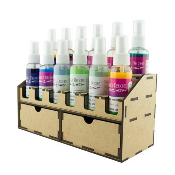 Настільний органайзер для спреїв та художніх фарб у баночках FDPO-262 (FDPO-262)