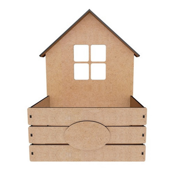 Заготовка для декорування "Будиночок з віконцем" FDPO-406 (FDPO-406)