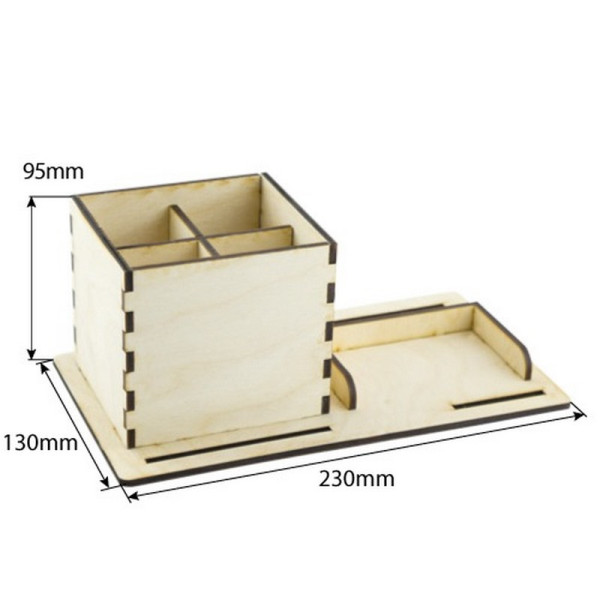 Настільний органайзер для письмового принаддя та візитівок FDPO-008 (FDPO-008)