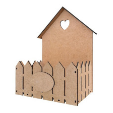 Заготовка для декорування "Будиночок" FDPO-402 для фруктів, солодощів, квітів (FDPO-402)