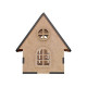 Заготовка для декорування "Будиночок 12" FDPO-403 з LED свічкою в комплекті (FDPO-403)