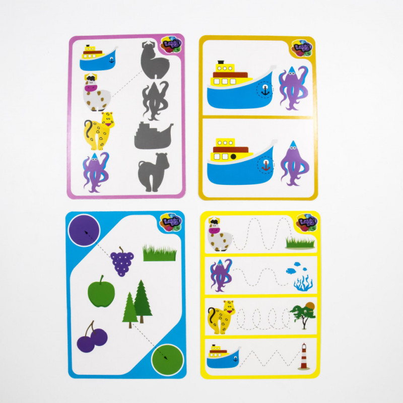 Дитячий набір тіста для ліплення TM Lovin'Do Edu kids 41046 ігри для пальчиків