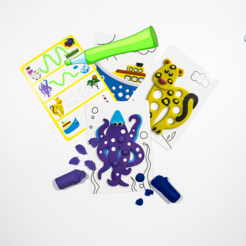 Дитячий набір тіста для ліплення TM Lovin'Do Edu kids 41046 ігри для пальчиків