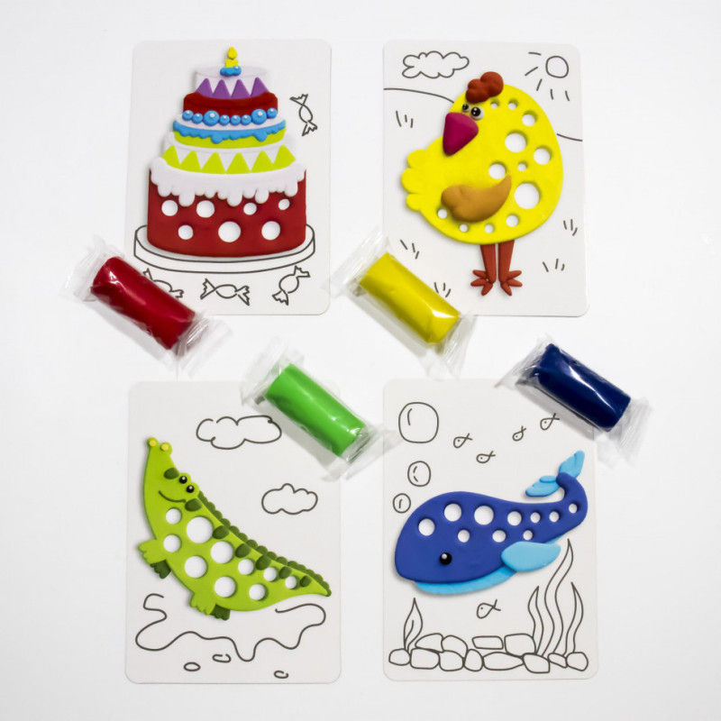 Дитячий набір тіста для ліплення TM Lovin'Do Edu kids 41043 ігри для пальчиків