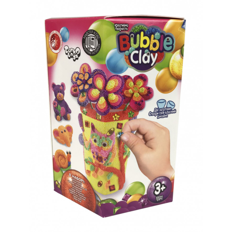 Набір кулькового пластиліну Bubble Clay BBC-V Ваза