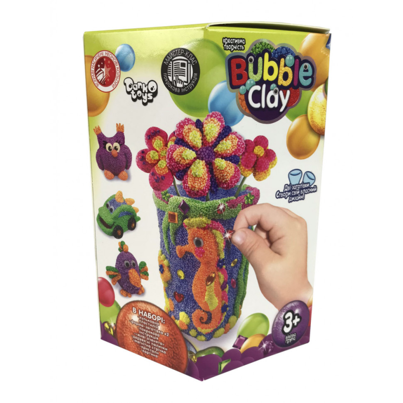 Набір кулькового пластиліну Bubble Clay BBC-V Ваза