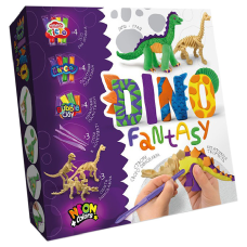 Набір креативної творчості Динозаври "Dino Fantasy" DF-01-01U, 3 скелета в наборі