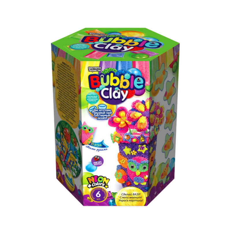 Набір креативної творчості "Bubble Clay Ваза" BBC-V-01-04 рос