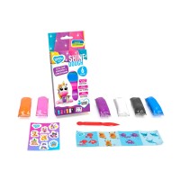 Набор теста для лепки "Shine" ТМ Lovin 41177, 6 цветов по 35 г