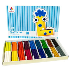 Дитячий набір пластиліну 200318, 18 кольорів (200318)