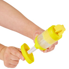 Незастигаюча маса для ліплення з пресом 595106, 5х6х19 см (595106(Yellow))