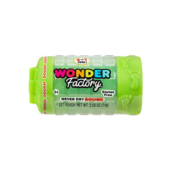 Незастигаюча маса для ліплення в баночці 595120, 5x5x8 см (595120(Green))